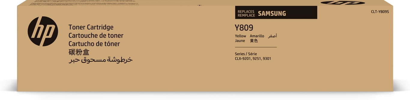 Samsung Oryginalny żółty toner HP CLT-Y809S