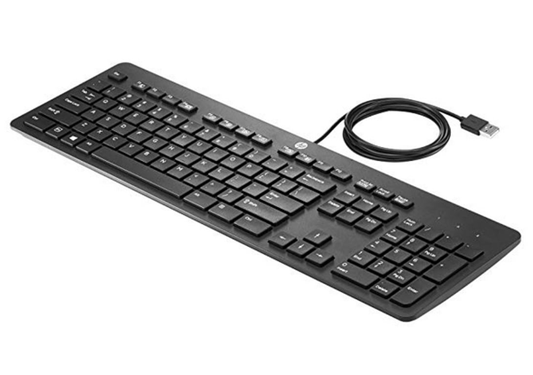 HP 803181-221 klawiatura USB Czeski Czarny 803181-221