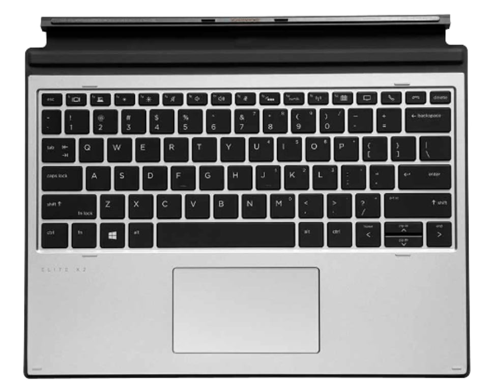 HP L67436-A41 klawiatura do urządzeń mobilnych Srebrny Pogo Pin Belgijski