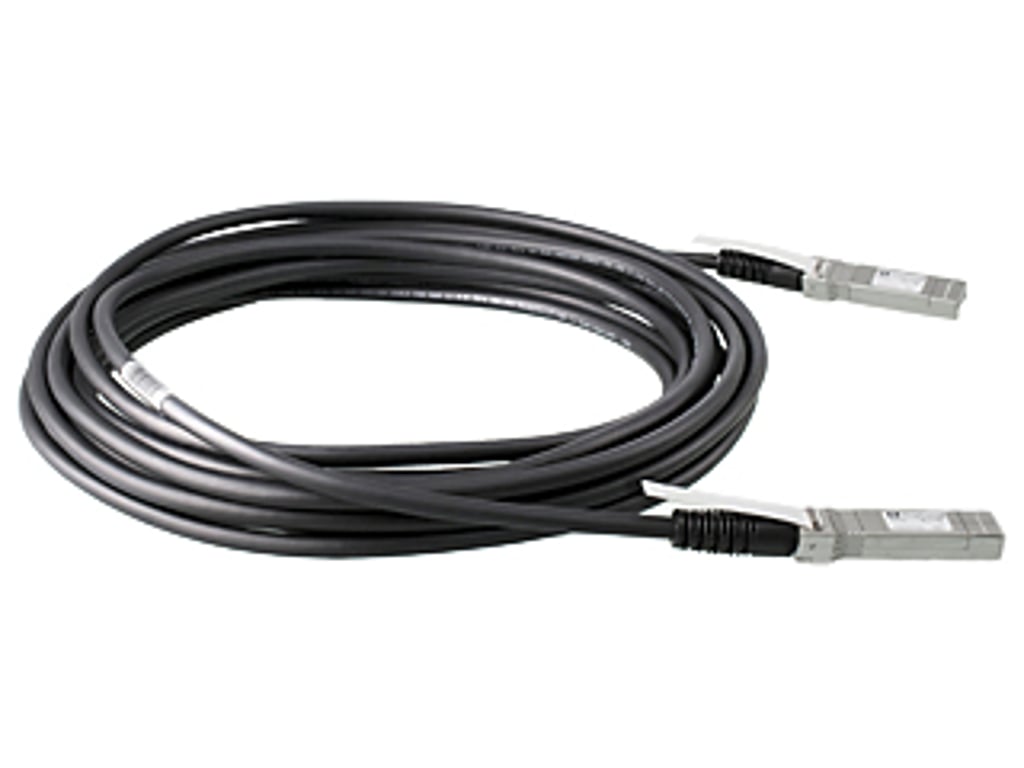 HPE 10G SFP+ / SFP+ 1m kabel InfiniBand / światłowodowy SFP+ Czarny