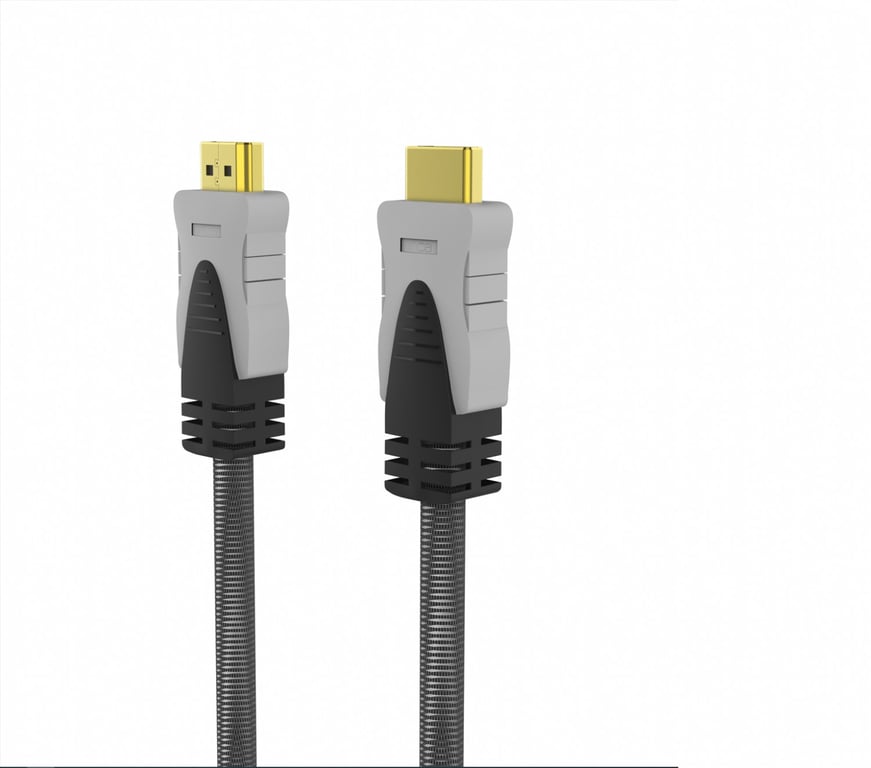 Inca IHD-15T kabel HDMI 15 m HDMI Typu A (Standard) Szary