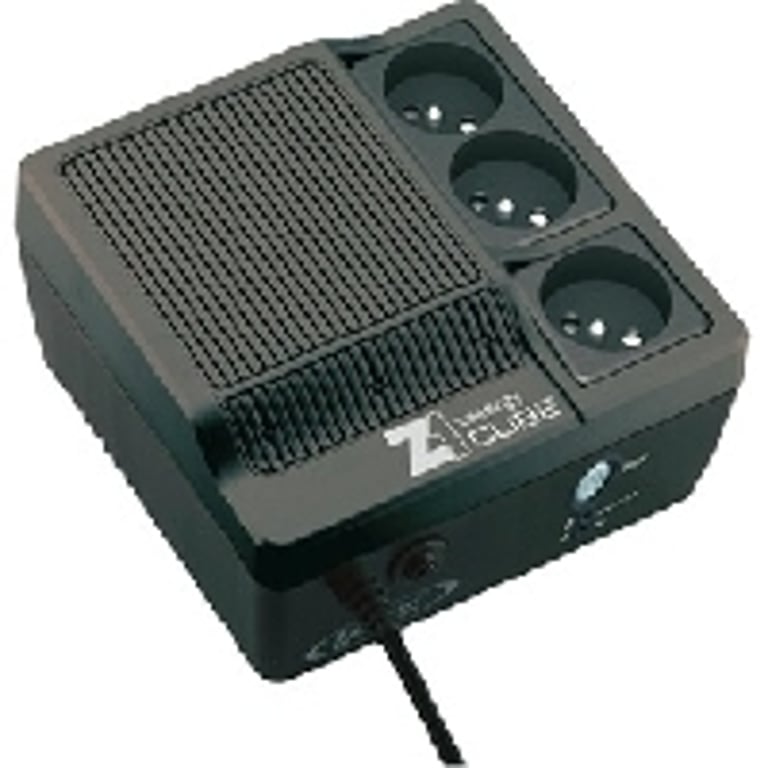 Infosec Z1 Zenergy Cube EX 600 zasilacz UPS Czuwanie (Offline) 0,6 kVA 3 x gniazdo sieciowe
