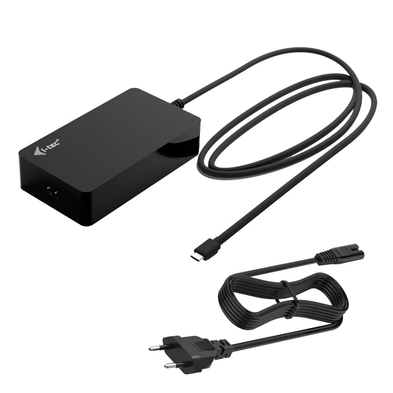 i-tec CHARGER-C140W ładowarka do urządzeń przenośnych Laptop, Smartfon, Tablet Czarny Prąd przemienny Wewnętrzna