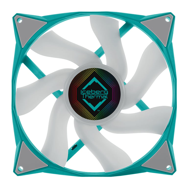 Iceberg Thermal IceGALE ARGB Obudowa komputera Wentylator 14 cm Morski 1 szt.
