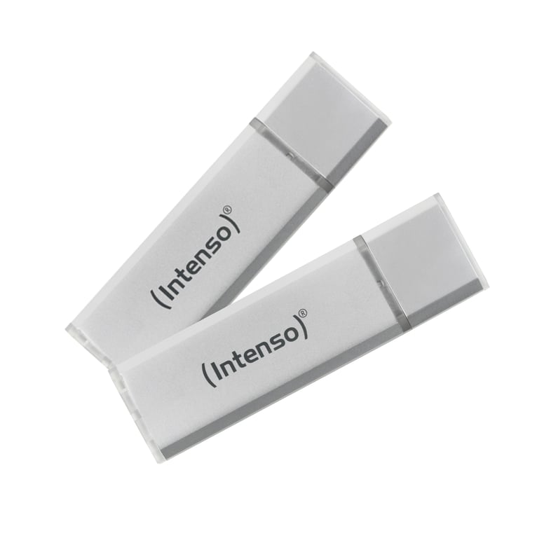 Intenso Ultra Line 2 x 64GB USB Typu-A 3.2 Gen 1 (3.1 Gen 1) Srebrny 3531494