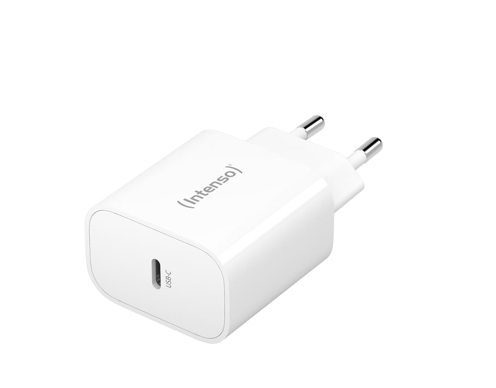 Intenso POWER ADAPTER USB-C/7802012 Uniwersalne Biały Prąd przemienny Szybkie ładowanie Wewnętrzna