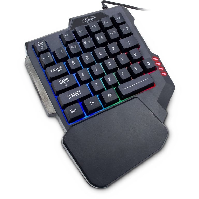Inter-Tech KB-3035 klawiatura USB QWERTY Czarny 88884112