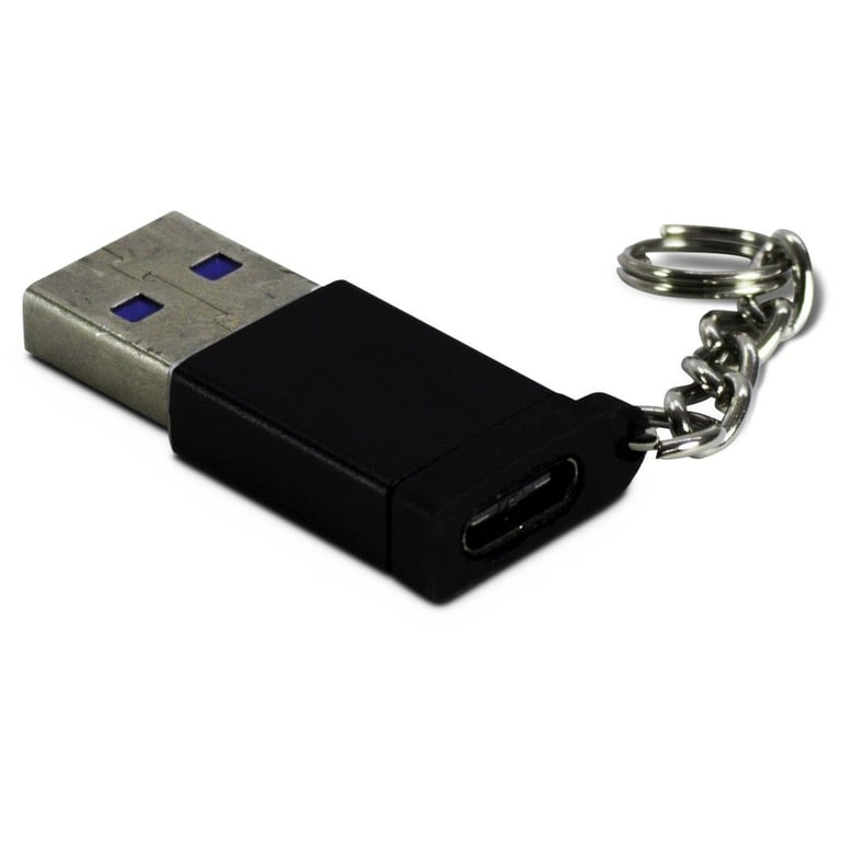 Inter-Tech 88885460 zmieniacz płci / kabli USB Type C USB Type A Czarny