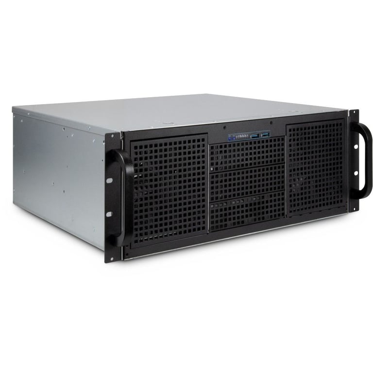 Inter-Tech 4U 40240 Stojak Czarny, Szary