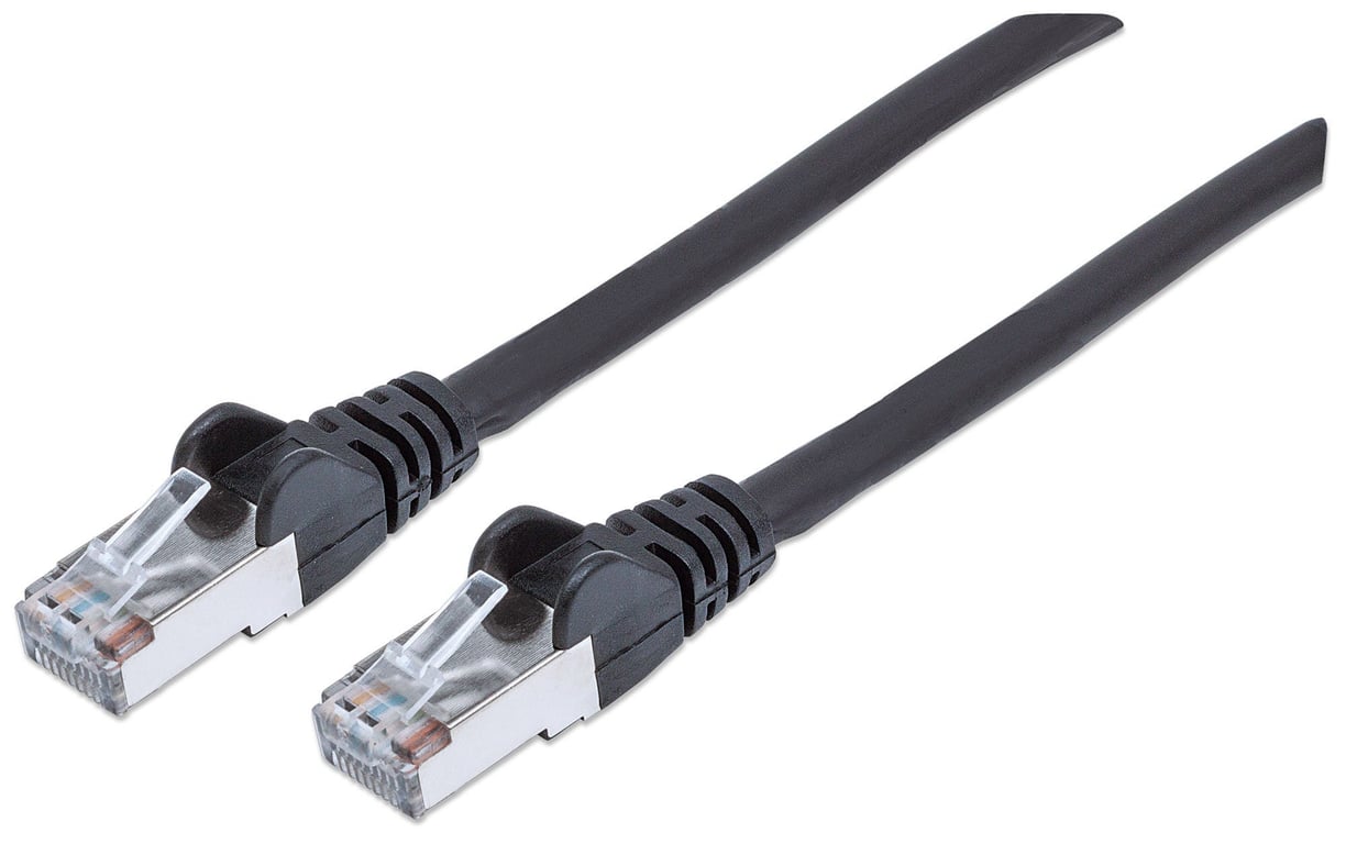 Intellinet 7.5m Cat6 S/FTP kabel sieciowy Czarny 7,5 m S/FTP (S-STP)