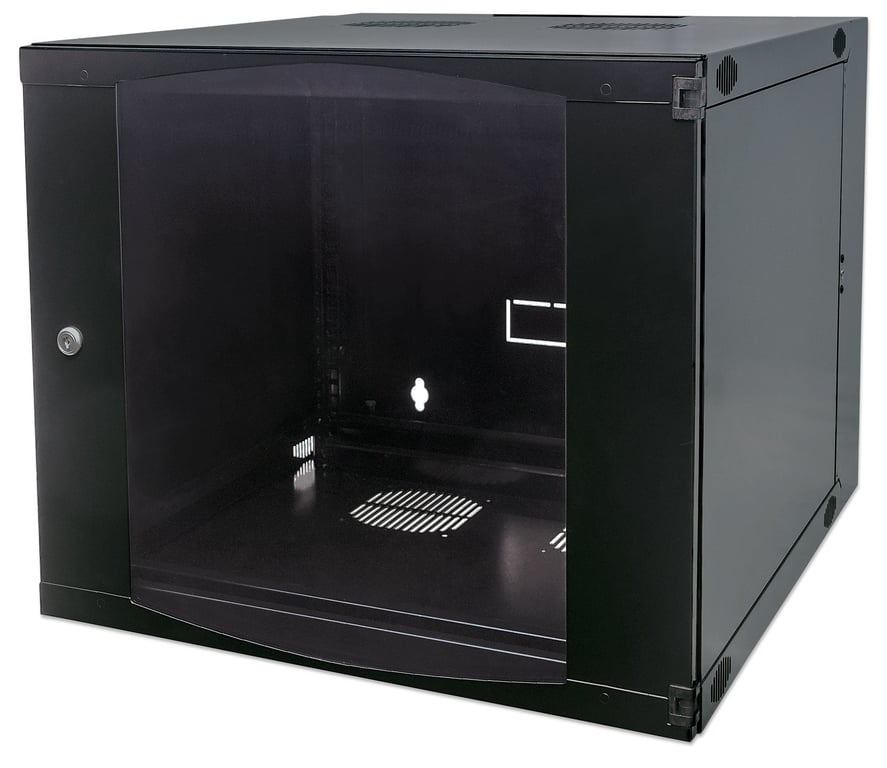 Intellinet 713863 stojak 12U Szafa wisząca Czarny