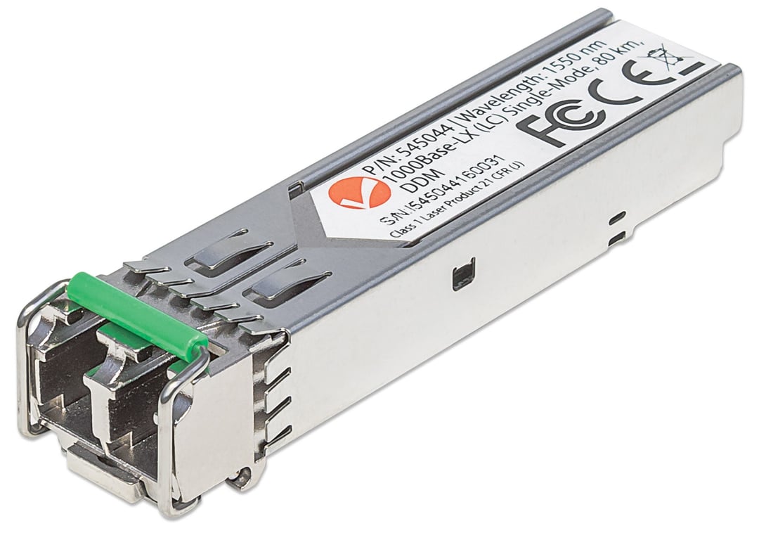Intellinet 545044 moduł przekaźników sieciowych Swiatłowód 1000 Mbit/s SFP 1550 nm