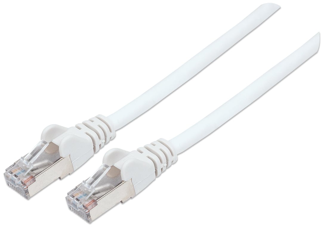 Zdjęcia - Kabel krosowy INTELLINET Network Solutions Patchcord Cat6, CU, S/FTP, LSOH, 20m, biały  (735995)