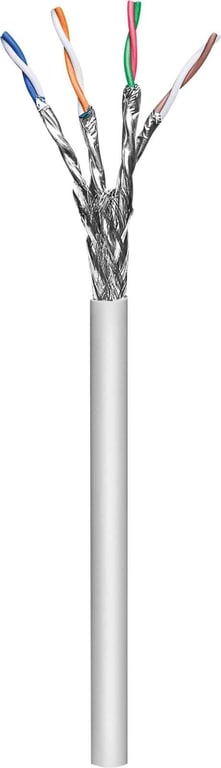 Intellinet 704922 kabel sieciowy Szary 100 m Cat7 S/FTP (S-STP)