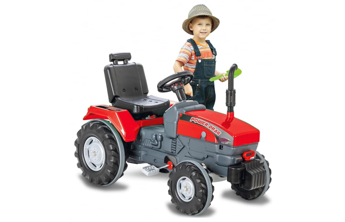 Jamara Pedal Tractor Power Drag Traktor do jeżdżenia