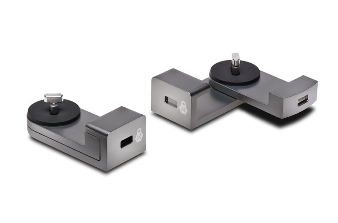 Kensington K65101WW akcesorium do blokady kablowej Adapter blokujący Szary 1 szt.