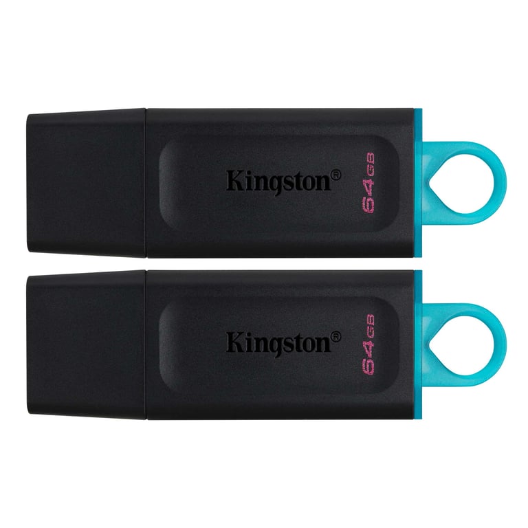 Kingston Technology DataTraveler Exodia 64 GB USB Typu-A 3.2 Gen 1 (3.1 Gen 1) Czarny DTX/64GB-2P