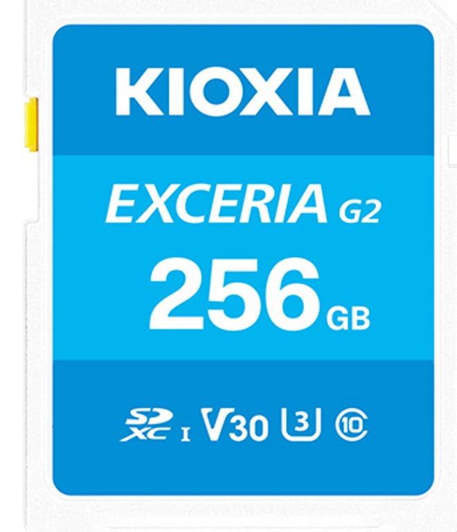 Kioxia LNEX2L256GG4 pamięć flash 256 GB SDXC UHS-I Klasa 10