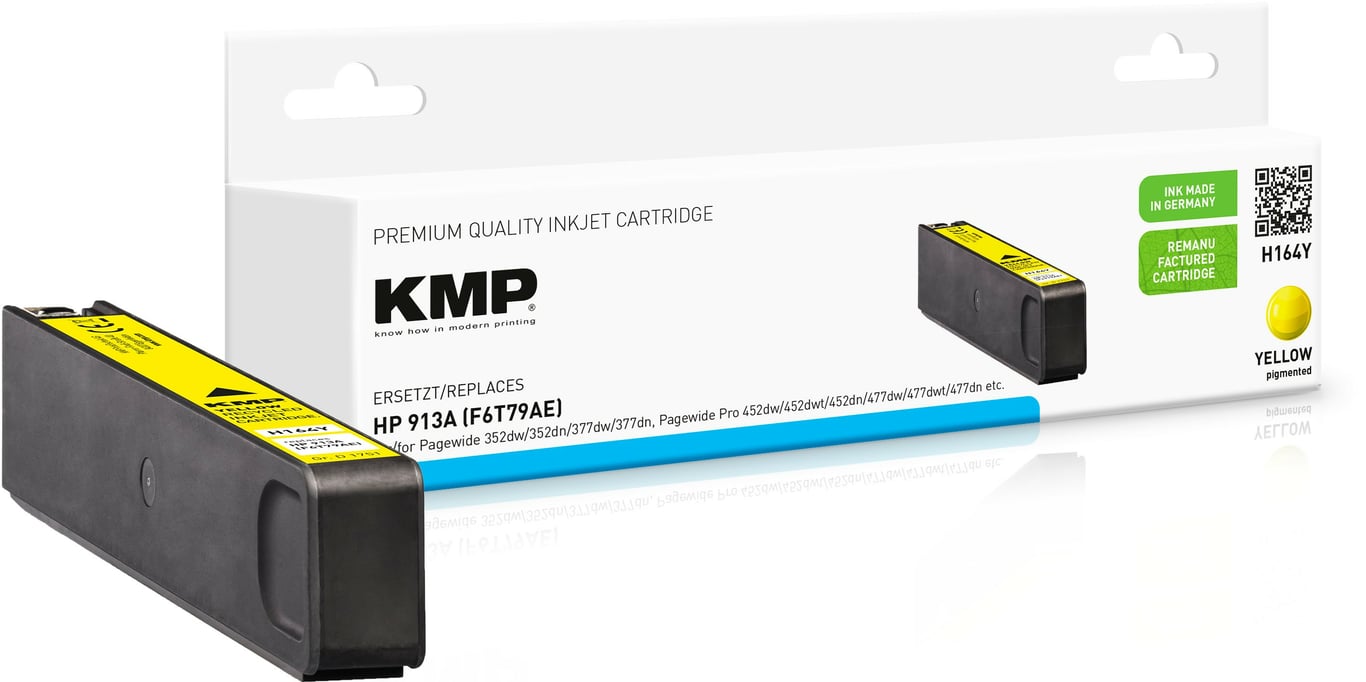KMP H164Y nabój z tuszem Zamiennik Żółty
