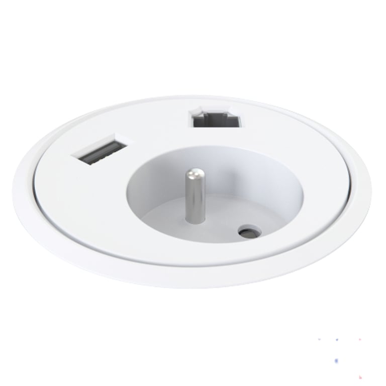 Kondator 935-PD32W rozdzielacz zasilania PDU 1 x gniazdo sieciowe Biały