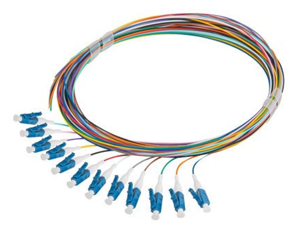 Lanberg FP-LCUP-SS21-1202-MC kabel InfiniBand / światłowodowy 2 m 12x LC LC/UPC Wielobarwny