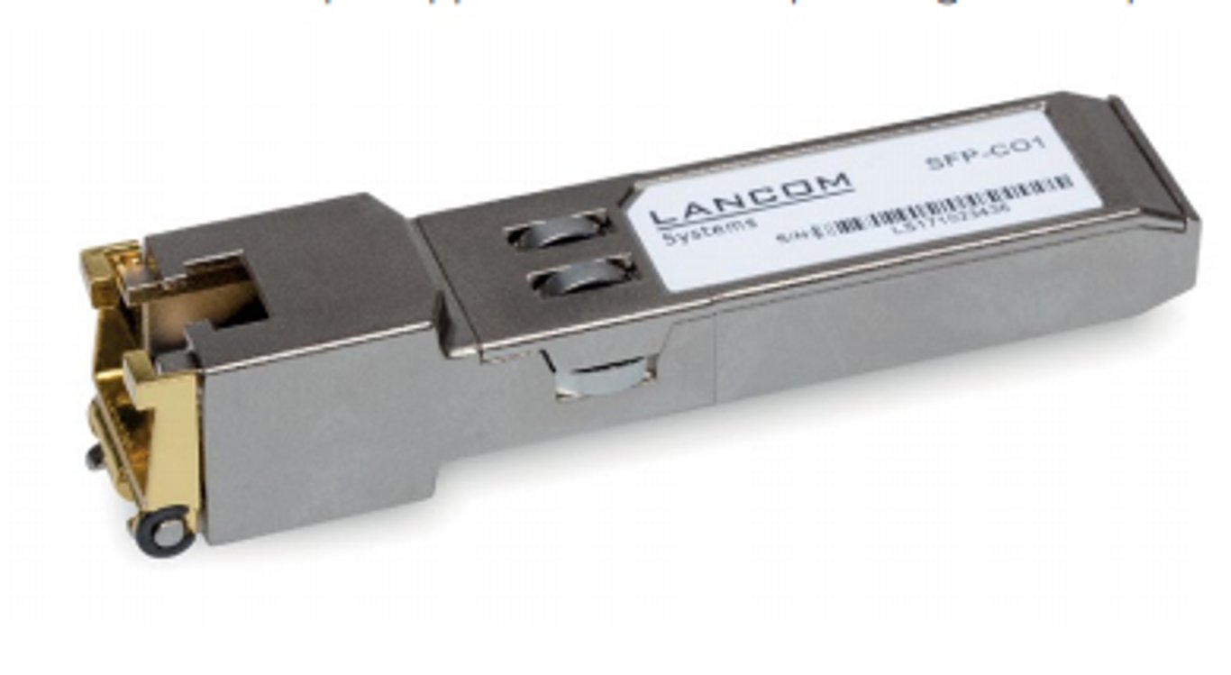 Lancom Systems SFP-CO1 moduł przekaźników sieciowych Miedź 1000 Mbit/s