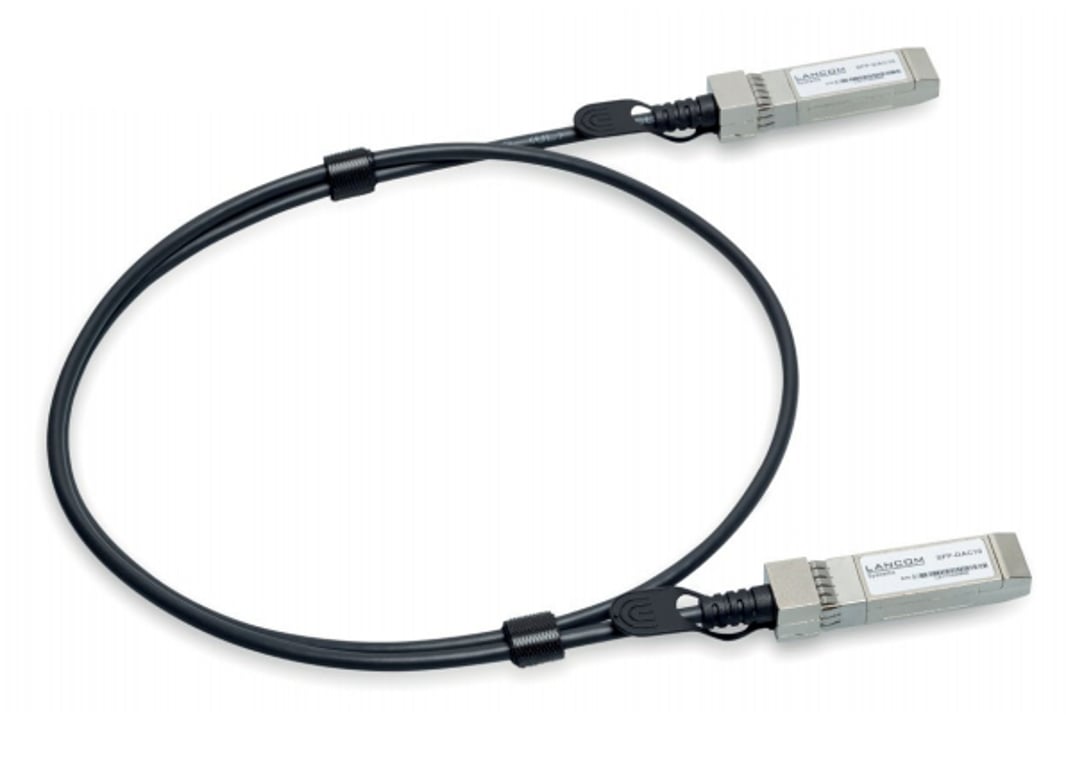 Lancom Systems SFP-DAC10 kabel optyczny 1 m Czarny