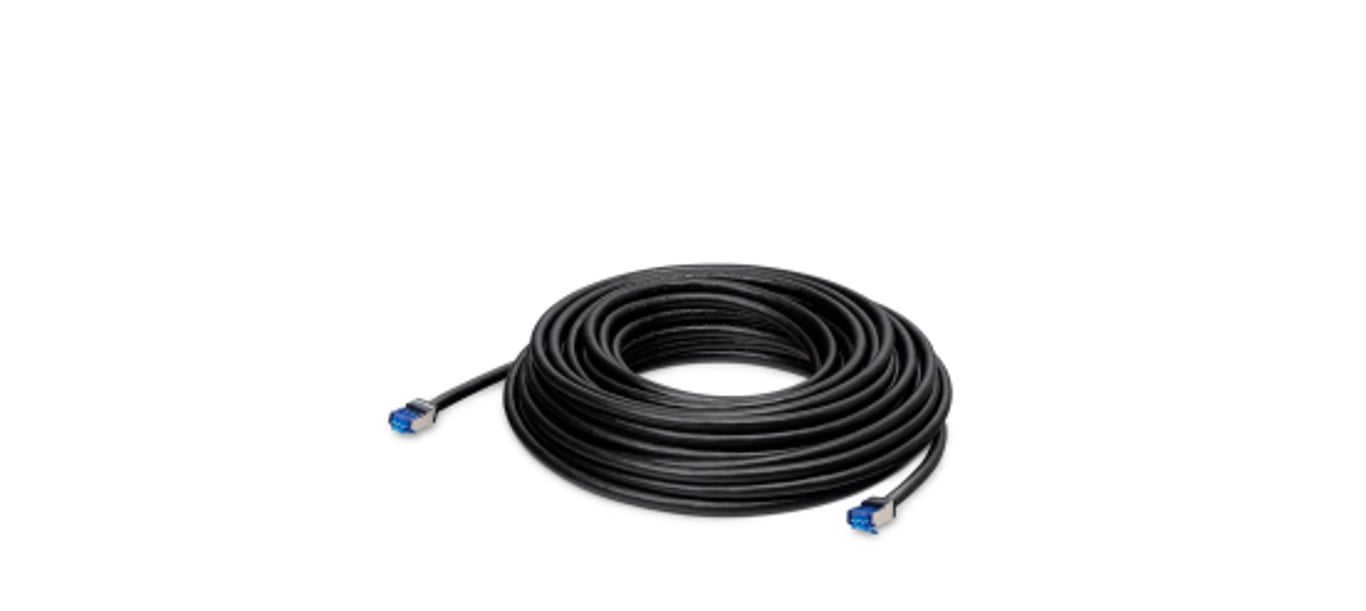 Lancom Systems 61337 kabel sieciowy Czarny 30 m Cat6a S/FTP (S-STP)