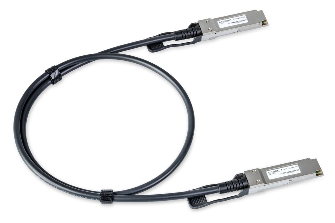 Lancom Systems SFP-DAC40-1M kabel InfiniBand Czarny