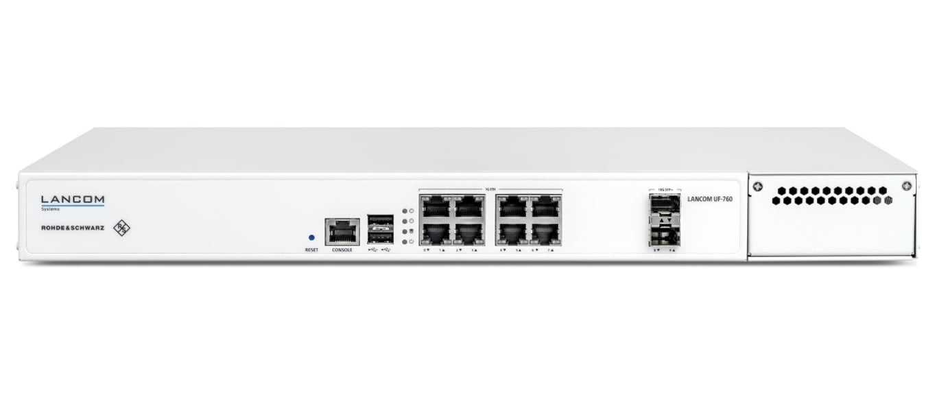 top Lancom Systems UF-760 firewall (hardware) 1U