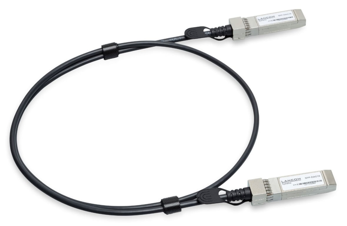 Lancom Systems SFP-DAC10-3M kabel InfiniBand Czarny