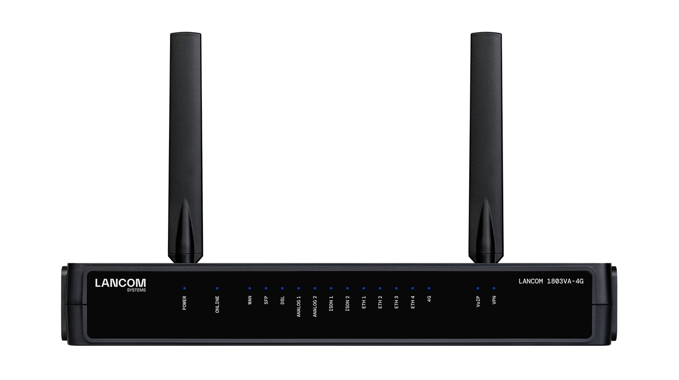 LANCOM 1803VA-4G (EU) gateway/kontroler 10, 100, 1000 Mbit/s