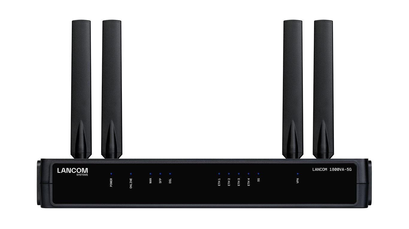 LANCOM 1800VA-5G (EU) gateway/kontroler 10, 100, 1000 Mbit/s