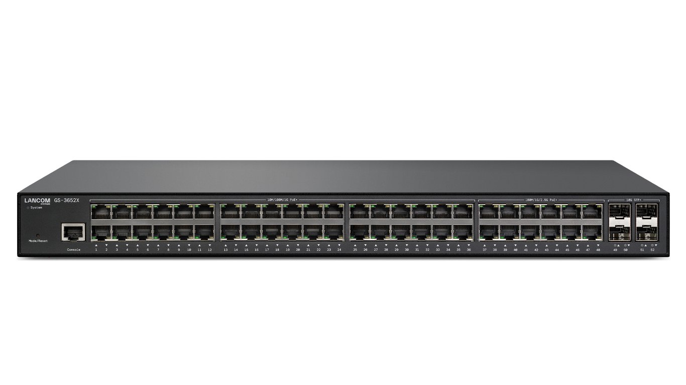 Lancom Systems GS-3652X L3 2.5G Ethernet (100/1000/2500)