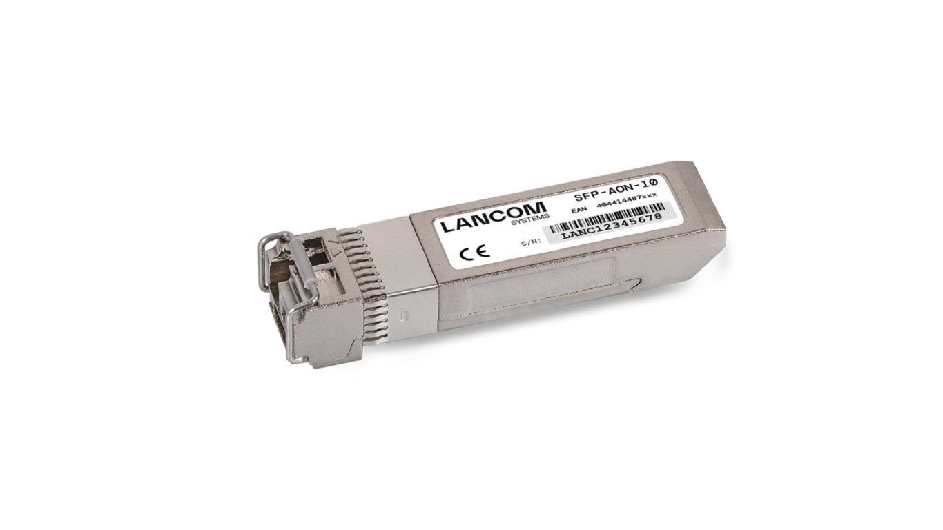 LANCOM SFP-AON-10 moduł przekaźników sieciowych Swiatłowód 10000 Mbit/s