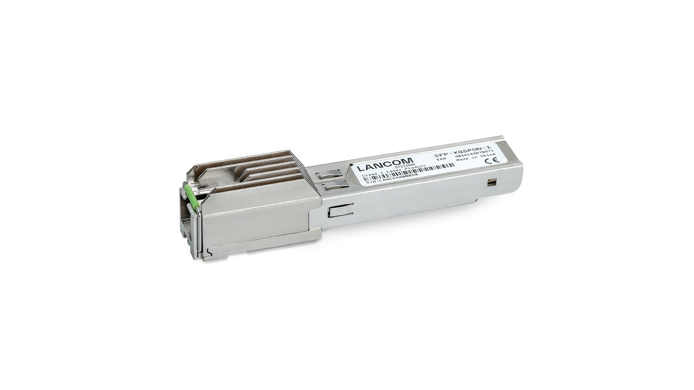 LANCOM SFP-XGSPON-1 moduł przekaźników sieciowych Swiatłowód 10000 Mbit/s