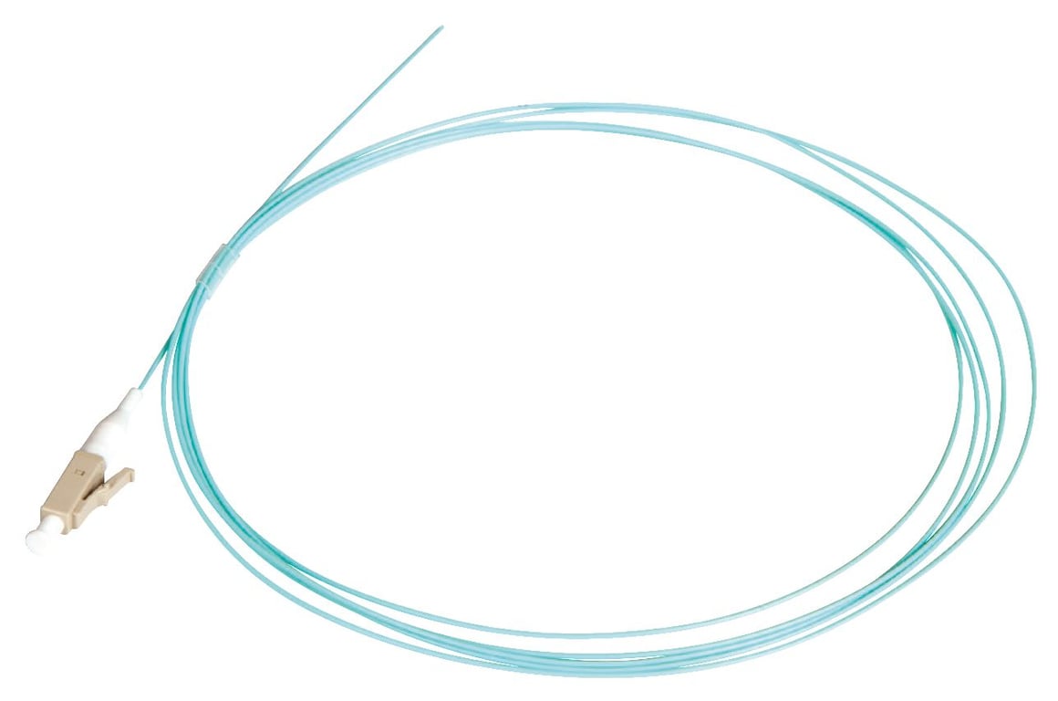 Lanview LVO231310 kabel optyczny 1 m LC OM3 Kolor Aqua