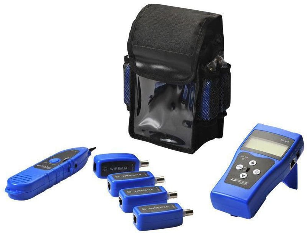 Lanview LVN127693 tester kabli sieciowych Tester kabli skrętakowych Czarny
