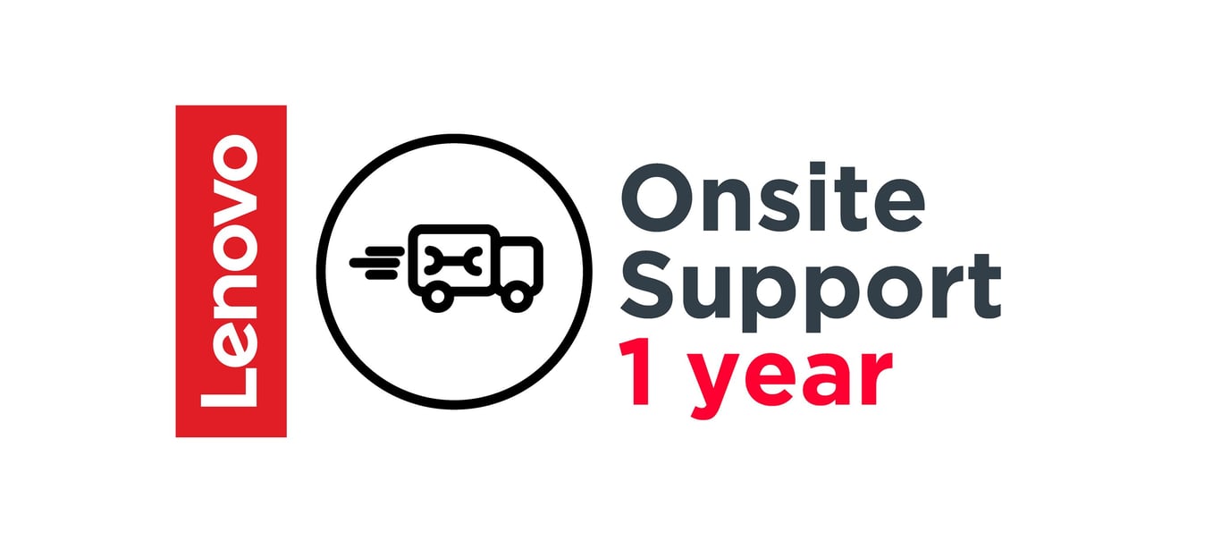 Lenovo 1 Year Onsite Support (Add-On) 1 lat(a)