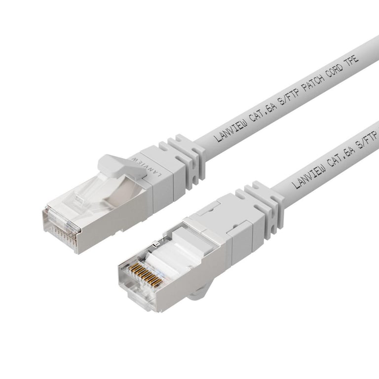 Lanview LV-SFTP6A03W kabel sieciowy Biały 3 m S/FTP (S-STP)