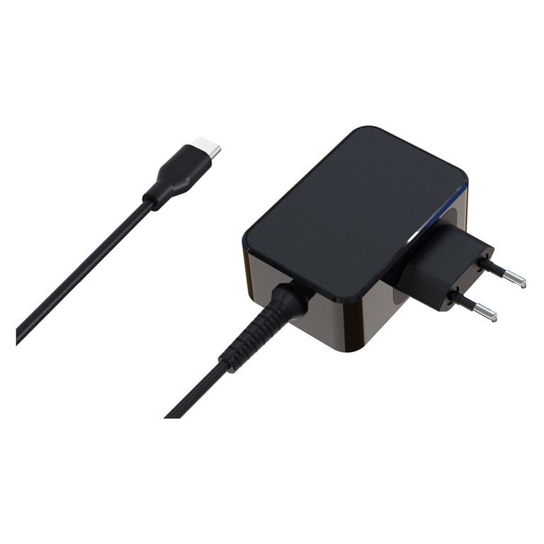 LC-Power LC-NB-GAN-45-C ładowarka do urządzeń przenośnych Laptop Czarny Prąd przemienny Wewnętrzna