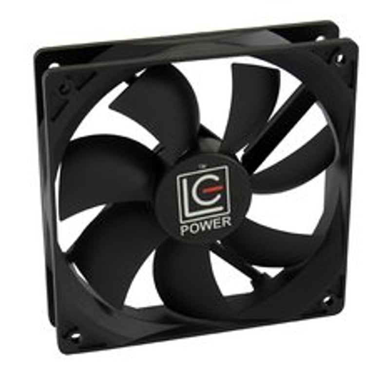 LC-Power LC-CF-120 system chłodzenia komputerów Obudowa komputera Wentylator 12 cm Czarny