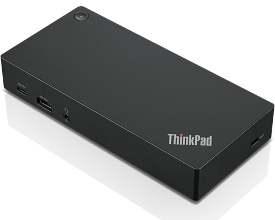 Lenovo 03X7609 stacja dokująca Przewodowa USB 3.2 Gen 2 (3.1 Gen 2) Type-A Czarny