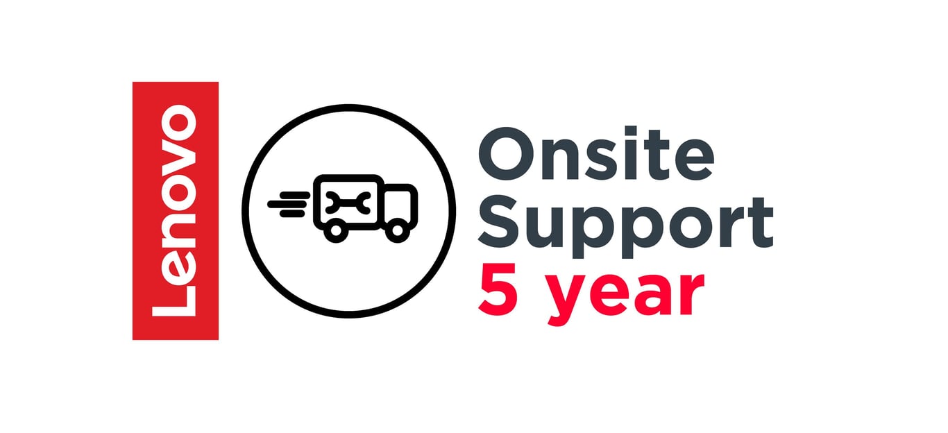 Lenovo 5 Year Onsite Support (Add-On) 5 lat(a)