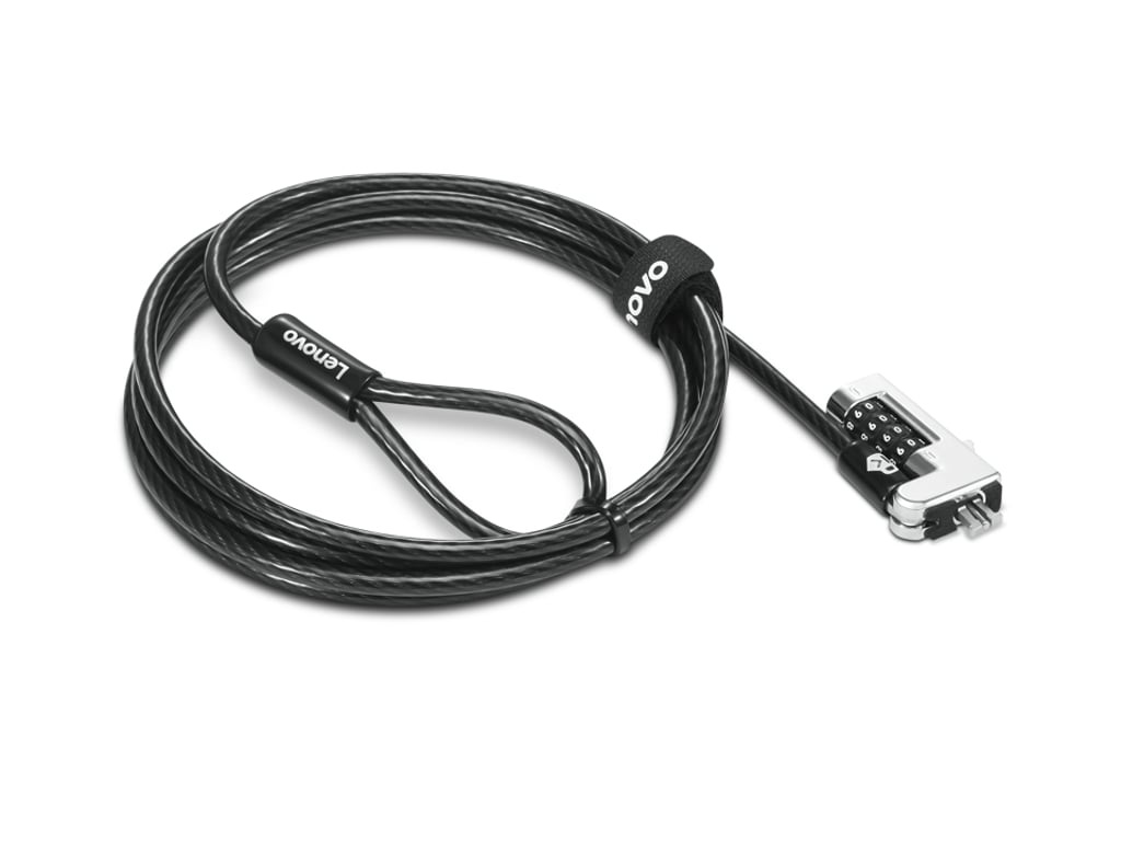 Lenovo 4XE1F30277 zapięcie do kabli Czarny 1,8 m