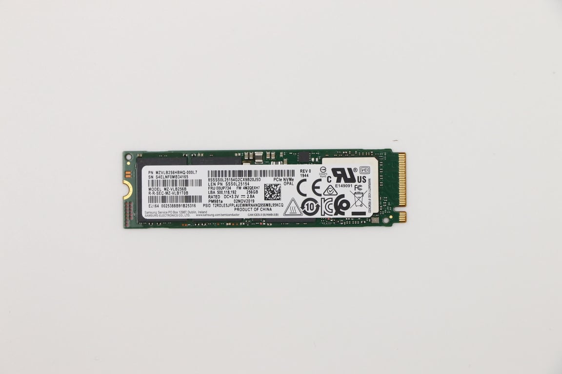 Lenovo 00UP734 urządzenie SSD M.2 256 GB PCI Express NVMe 00UP734
