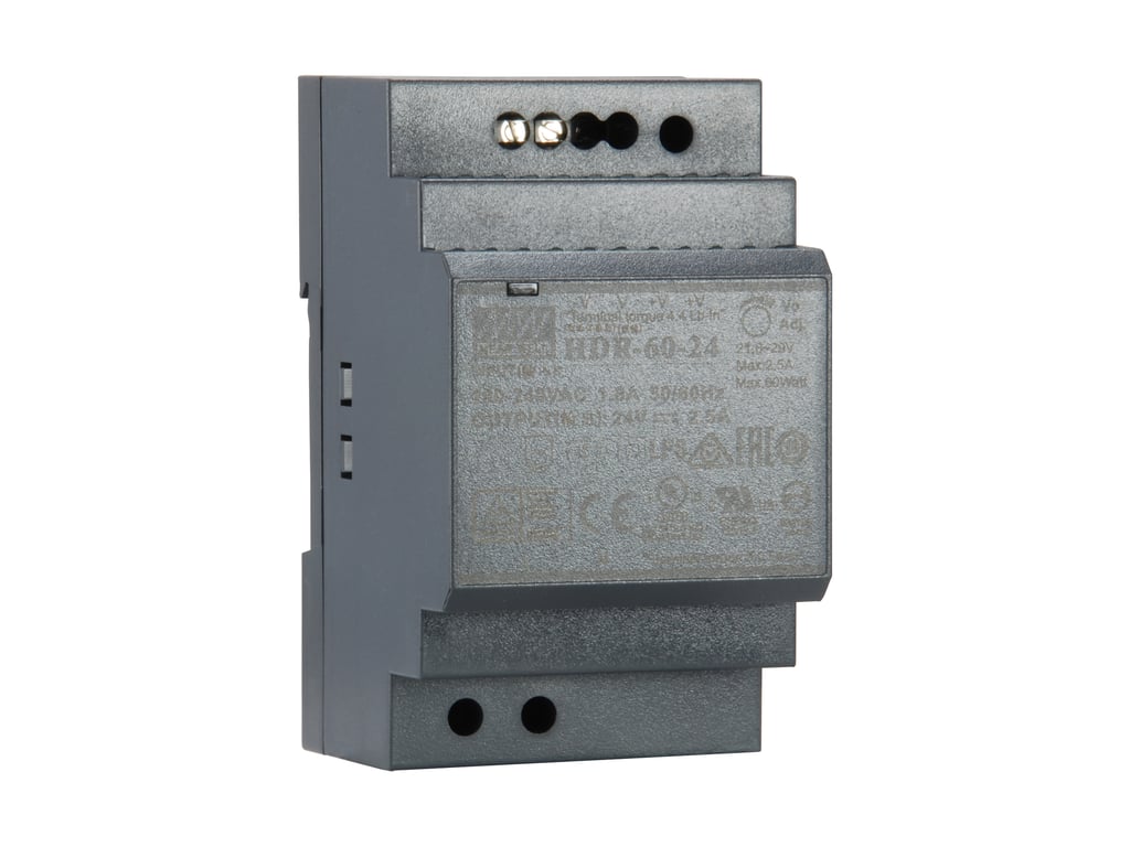 LevelOne POW-2421 moduł zasilaczy 60 W Czarny