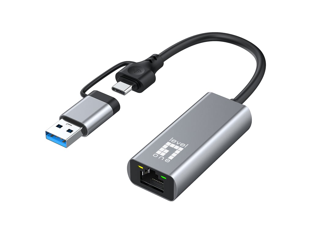 LevelOne USB-0423 karta sieciowa Ethernet 2500 Mbit/s
