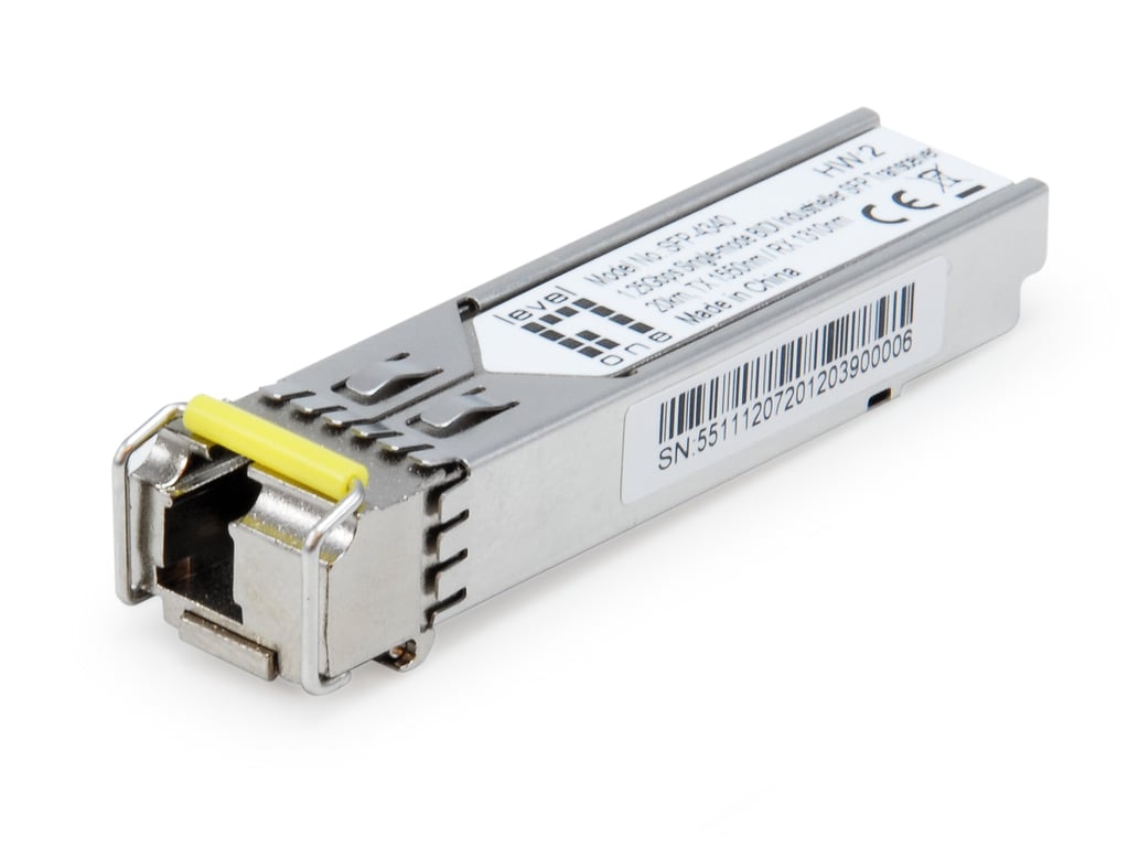 LevelOne SFP-4340 moduł przekaźników sieciowych Swiatłowód 1250 Mbit/s