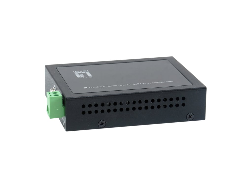 LevelOne VDS-2201 konwerter sieciowy 1000 Mbit/s Czarny